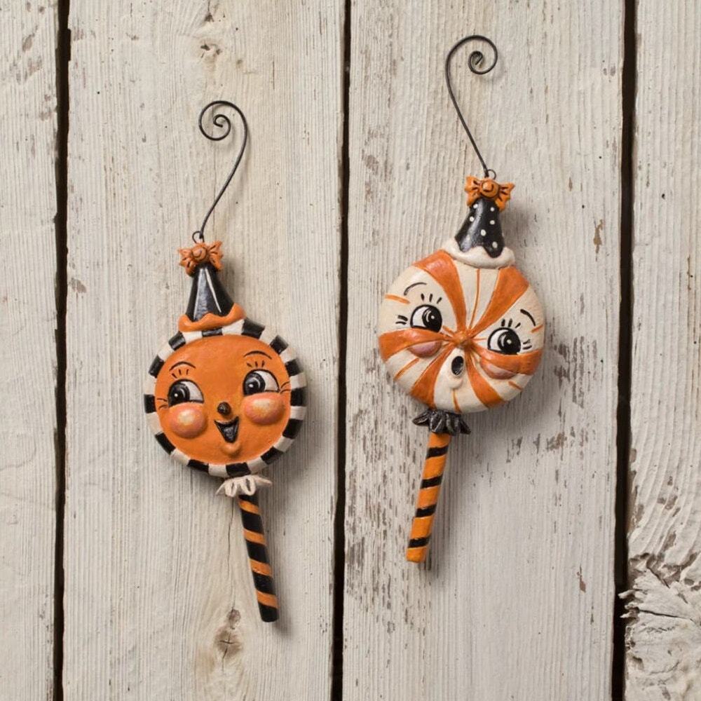 Bethany Lowe Johanna Parker Spooky Sweet Treat Halloween Merrymint Ornaments New - Picture 2 of 6